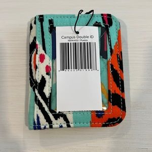 Vera Bradley Pueblo Campus Double ID NWT